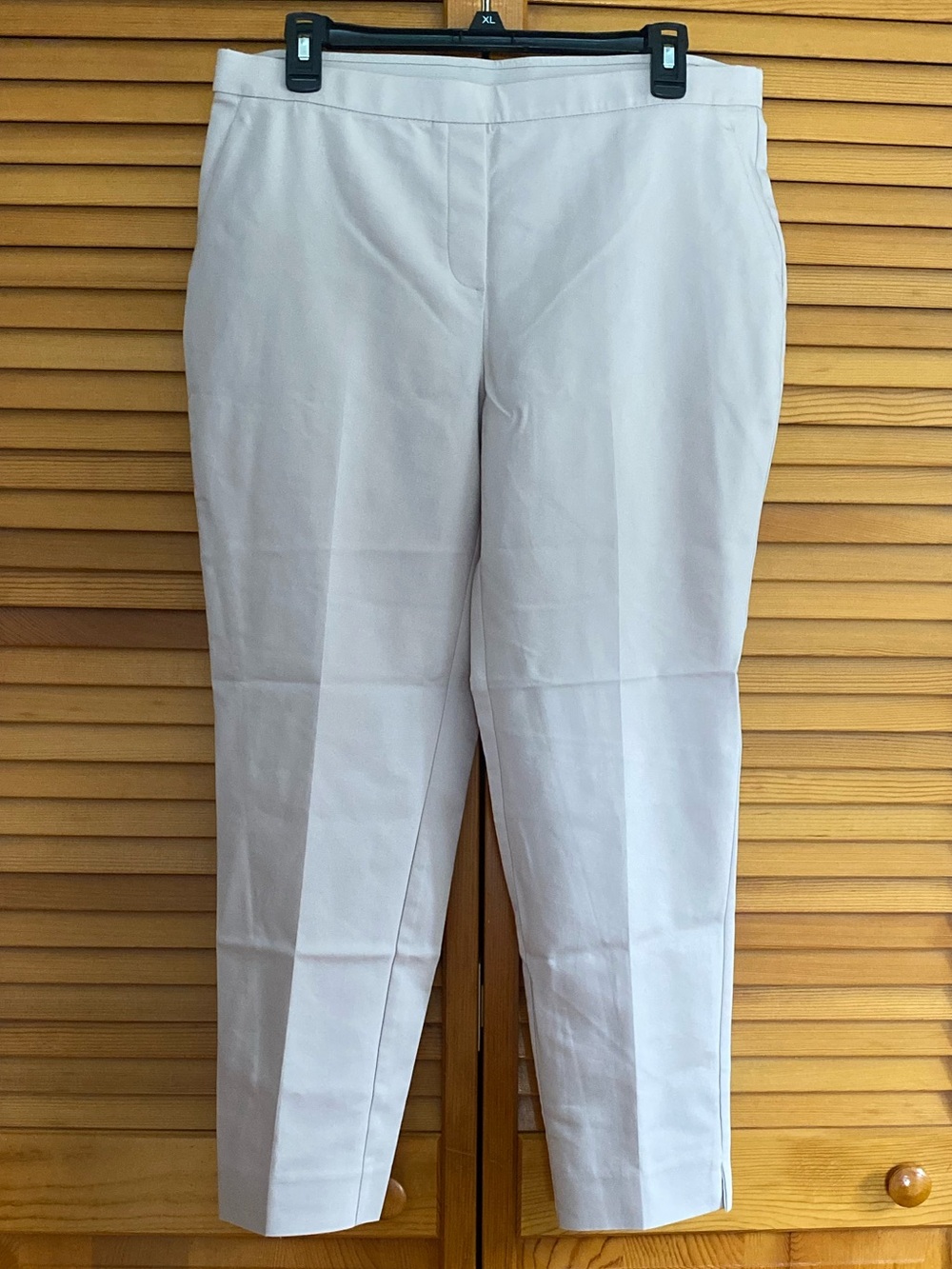 Classic Straight-Leg Dress Pants in blush pink - Women's